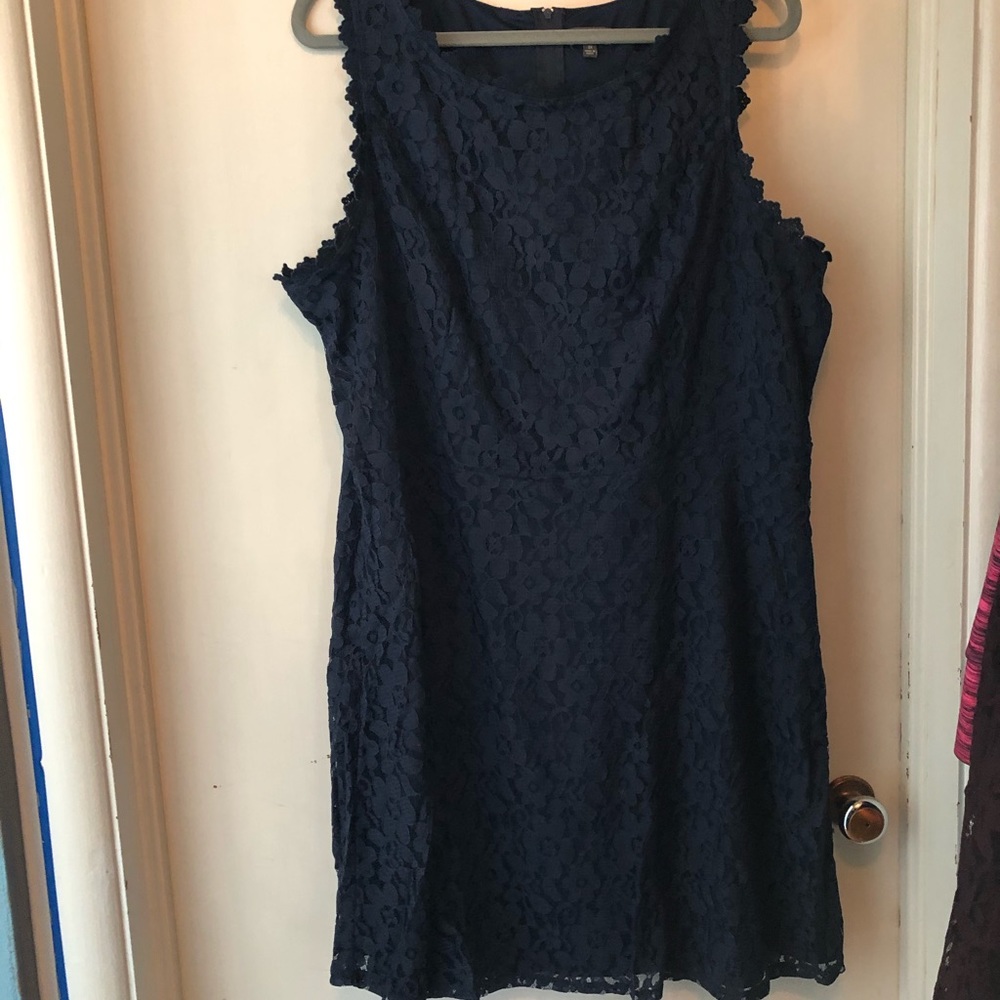 EUC PLUS SIZE Navy Dress